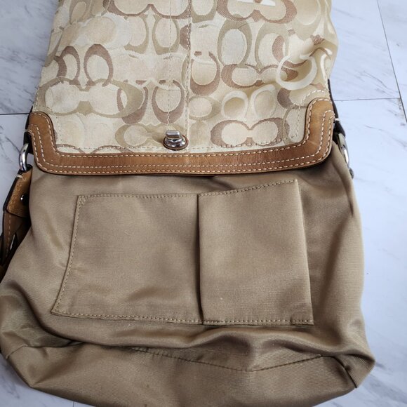 Euc Rare Coach Chelsea Optic Handbag Satchel Purse - Picture 13 of 14